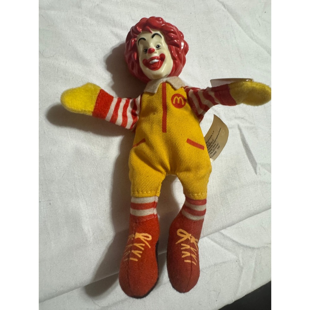 Vintage McDonald's Ronald McDonald Plush World Children's Day 2002 Doll Toy